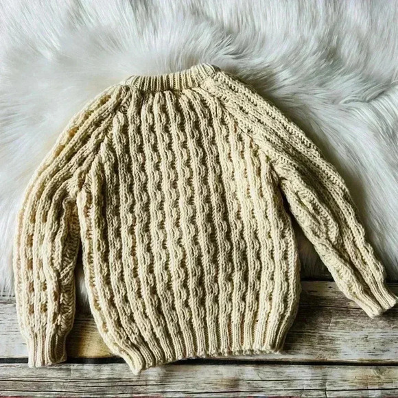 New Chunky Knit Sweater 100% Pure Wool Ireland - Picture 2 of 6